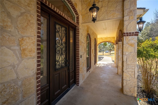 view of property entrance