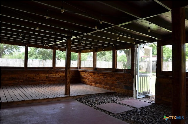 210 Meadow Ln, Martindale, TX 78655 - view of unfurnished sunroom