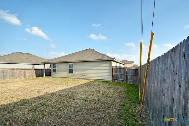 475 Autumn Leaf Dr, New Braunfels, TX 78130 - rear view of house featuring a fenced backyard