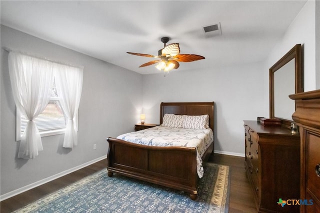 118 Byron Ln, Victoria, TX 77901 - bedroom with wood finished floors and ceiling fan