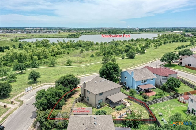 1335 Lakeside Loop, Round Rock, TX 78665 - bird's eye view of a nearby body of water