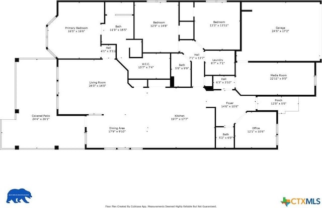 919 Hi Path Way, New Braunfels, TX 78130 - home floor plan