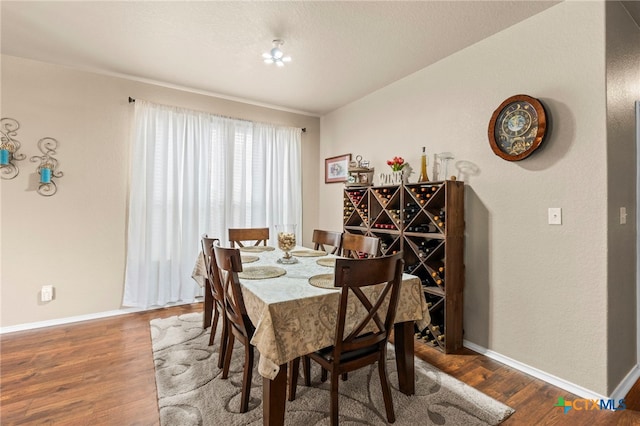 12530 Crockett Way, San Antonio, TX 78253 - dining room with wood finished floors and baseboards