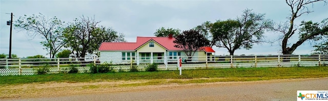 view of horse barn