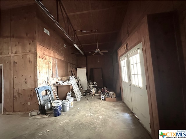 7820 Moccasin Bend Rd, Gatesville, TX 76528 - miscellaneous room with ceiling fan
