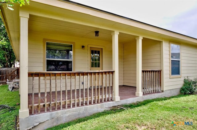 219 Starling Crk, New Braunfels, TX 78130 - entrance to property with covered porch