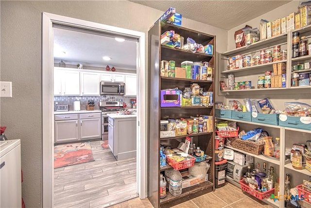 view of pantry