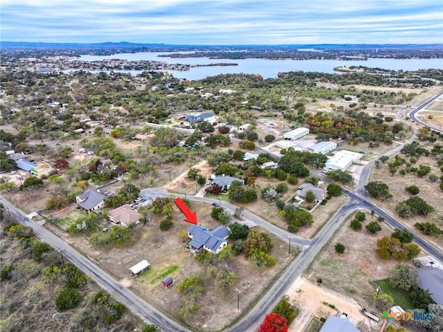 2904 Candace Cir, Horseshoe Bay, TX 78657 - aerial view of residential area with a large body of water