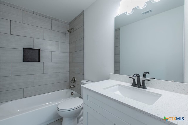 575 Live Oak Dr, Bertram, TX 78605 - full bath with vanity and tub / shower combination