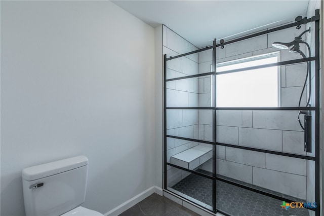 575 Live Oak Dr, Bertram, TX 78605 - full bath with toilet and tiled shower