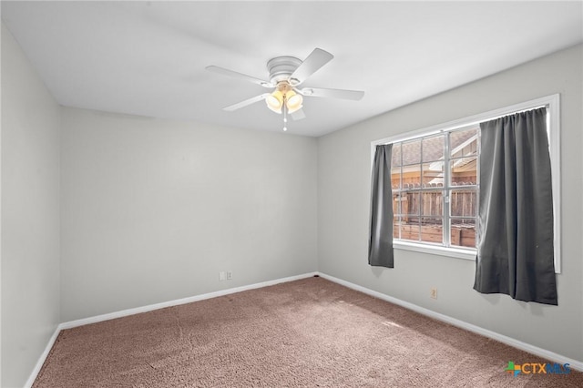 116 Guinevere St, Victoria, TX 77904 - carpeted spare room with ceiling fan