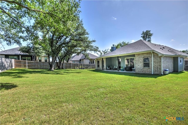 6129 Messina Dr, Temple, TX 76502 - view of yard with a patio area