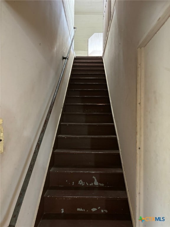 view of stairs