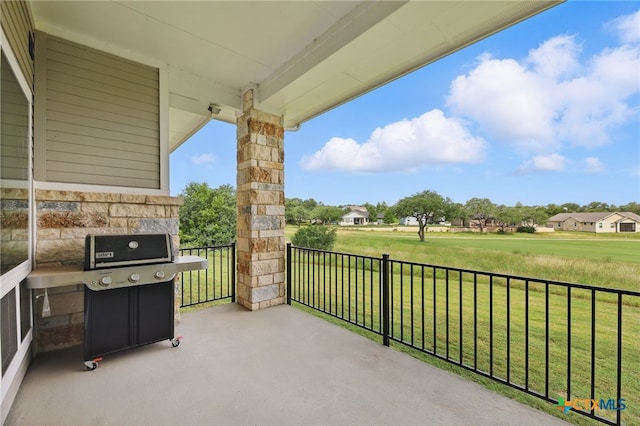117 Ace Ln Unit 101, San Marcos, TX 78666 - patio / terrace with a grill and a lawn