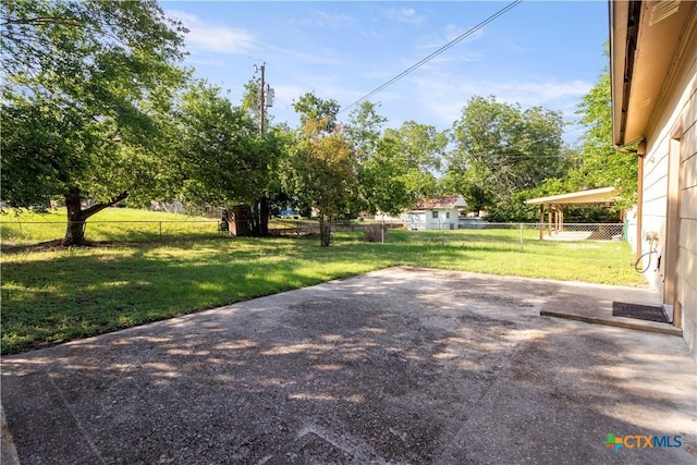806 S 23rd St, Copperas Cove, TX 76522 - view of yard featuring a patio
