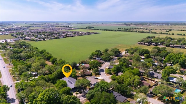 105 Schroeder St, Lockhart, TX 78644 - birds eye view of property with a rural view