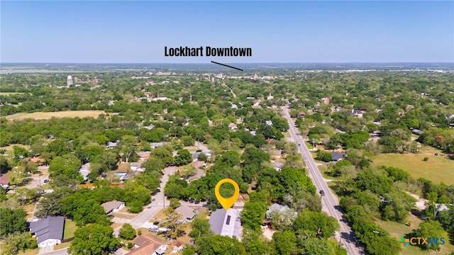 105 Schroeder St, Lockhart, TX 78644 - drone / aerial view