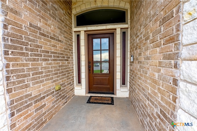 view of property entrance