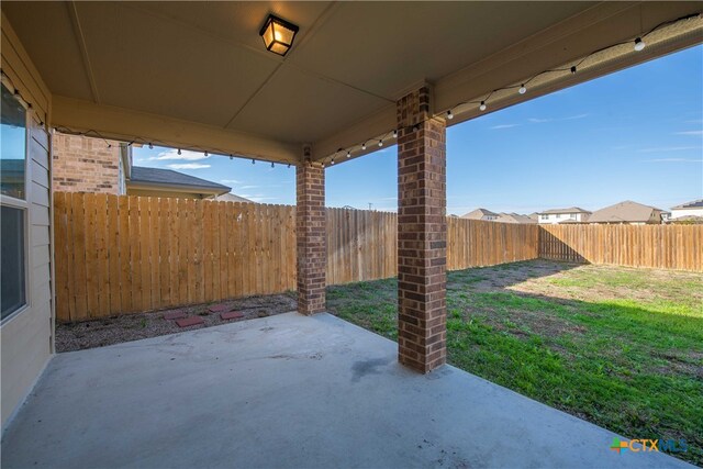 view of patio