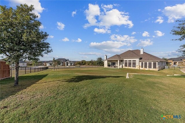 3004 Hester Way, Salado, TX 76571 - view of yard