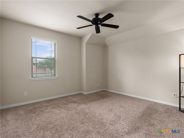 515 Secluded Grv, San Antonio, TX 78253 - empty room with carpet, a ceiling fan, and baseboards