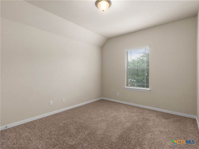 515 Secluded Grv, San Antonio, TX 78253 - empty room with carpet floors, lofted ceiling, and baseboards