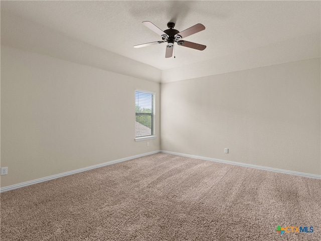 515 Secluded Grv, San Antonio, TX 78253 - carpeted empty room featuring a ceiling fan and baseboards