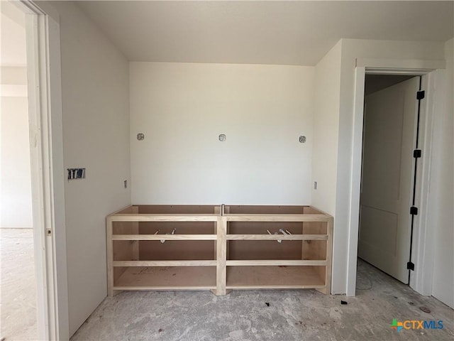 1242 Ambrose Dr, Salado, TX 76503 - interior space featuring unfinished concrete floors