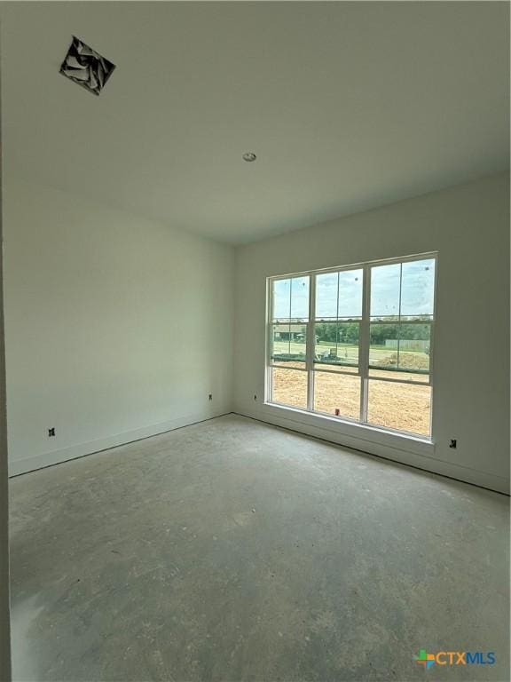 1242 Ambrose Dr, Salado, TX 76503 - unfurnished room featuring unfinished concrete flooring