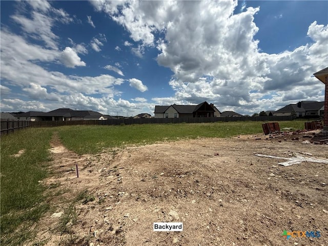 1242 Ambrose Dr, Salado, TX 76503 - view of yard with fence