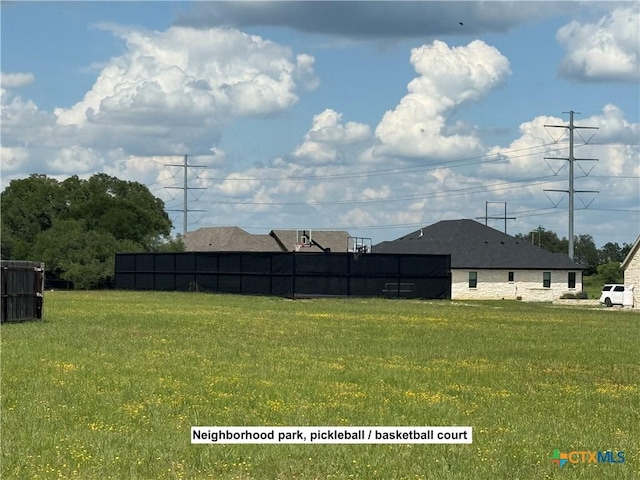 1242 Ambrose Dr, Salado, TX 76503 - view of yard