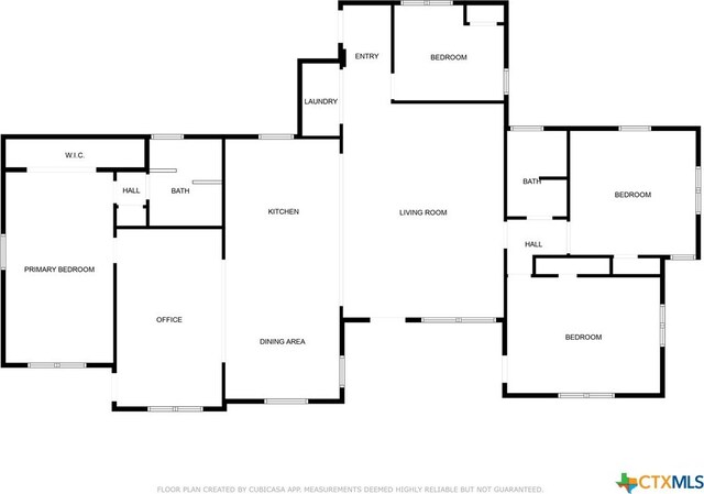4007 Austin Ave, Waco, TX 76710 - view of floor plan / room layout