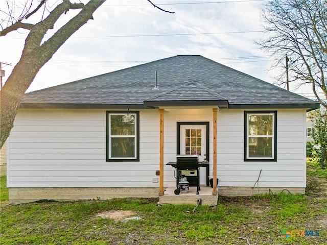 view of rear view of house