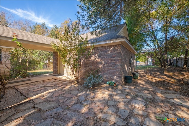 exterior space featuring a patio area