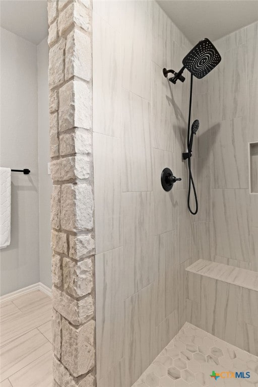 2823 Pistoia Trl, Temple, TX 76502 - full bath with tiled shower