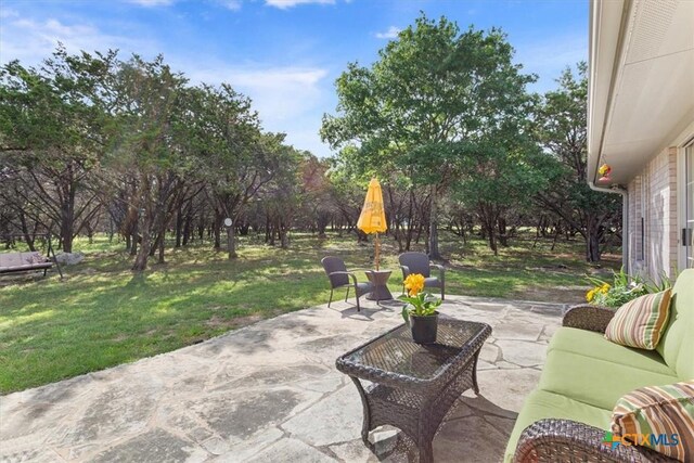 15938 Goliad Loop, Temple, TX 76502 - view of patio