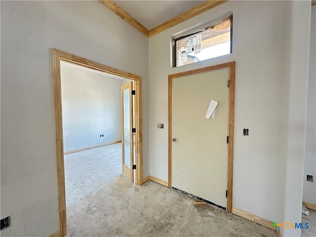 403 Magnolia Dr, Troy, TX 76579 - foyer with ornamental molding