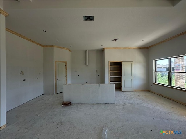 403 Magnolia Dr, Troy, TX 76579 - empty room featuring crown molding