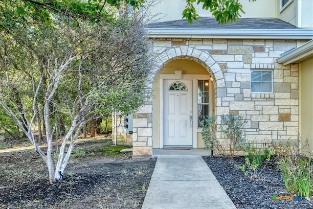 view of property entrance