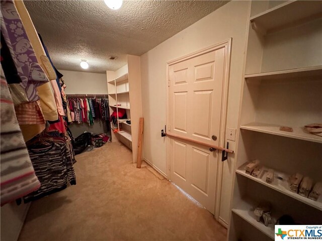 21 Anderson Ln, Coldspring, TX 77331 - walk in closet featuring light carpet