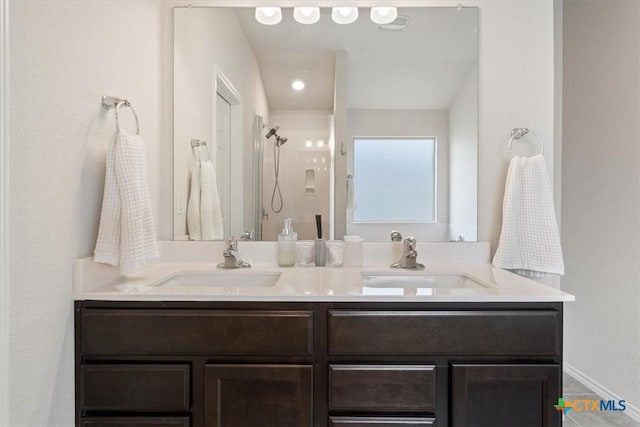 2407 Freddie L Nichols Sr Dr, Harker Heights, TX 76548 - full bath with a stall shower and double vanity