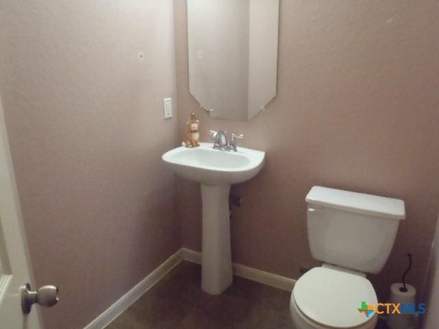 bathroom with toilet