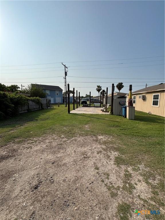 1208 W Adams St, Port Oconnor, TX 77982 - view of yard with an outbuilding