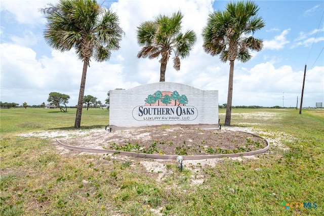 25 Augusta Cir, Aransas Pass, TX 78336 - community / neighborhood sign with a lawn