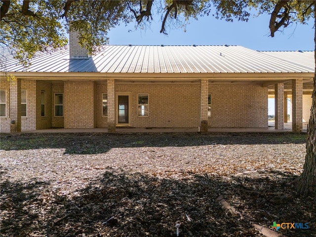 view of rear view of property