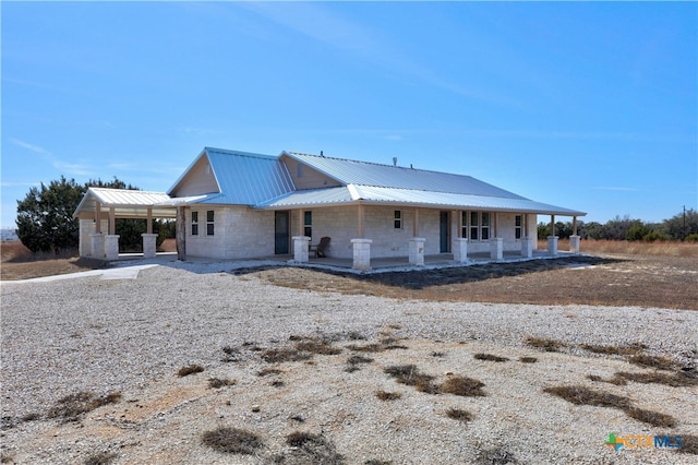 view of front of house