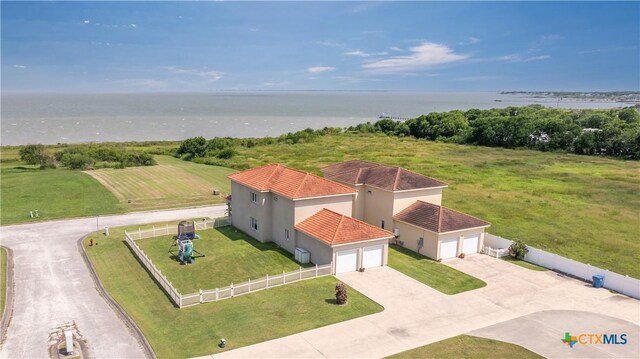 3 Sago Dr, Port Lavaca, TX 77979 - aerial view of property and surrounding area with a nearby body of water
