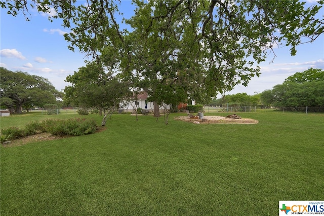 view of yard