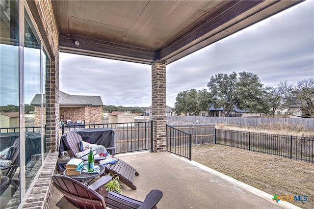 view of patio / terrace