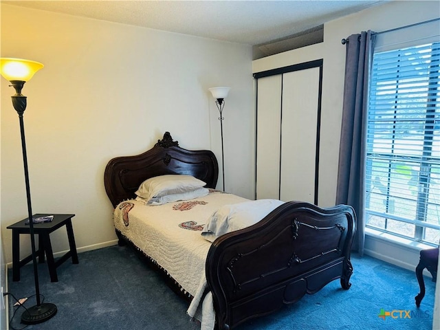 505 Cabana Dr, Victoria, TX 77901 - carpeted bedroom featuring baseboards and a closet